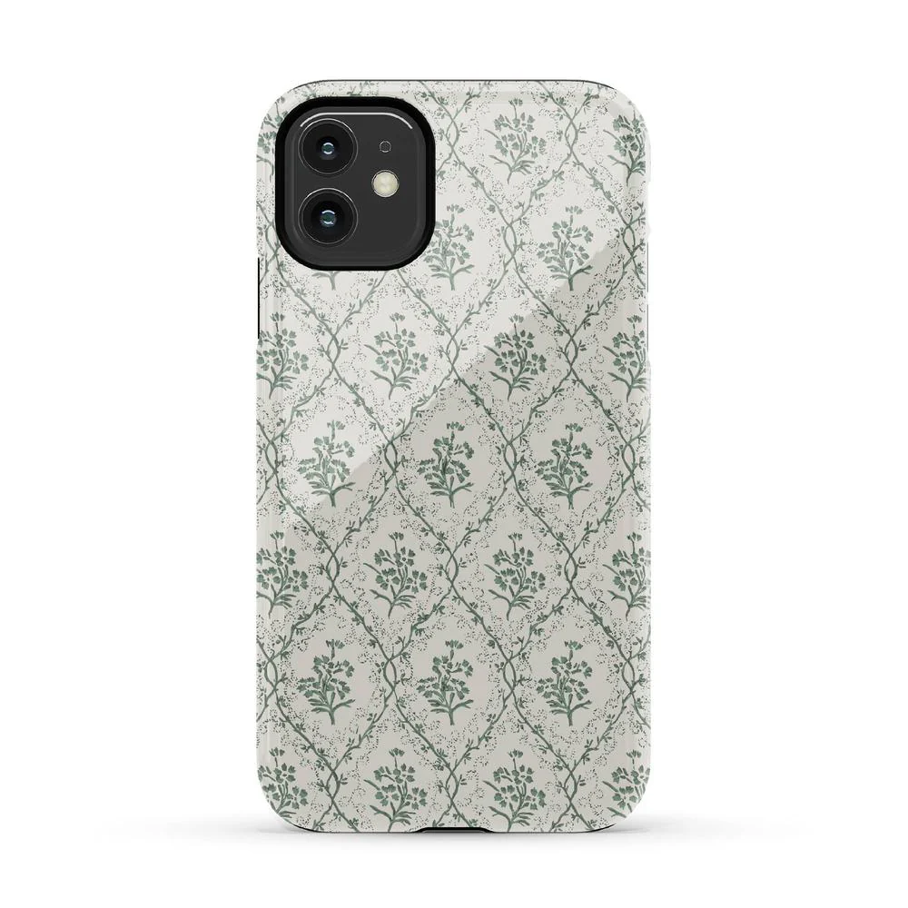 Sage Tapestry | Floral Vines Case - Bansusa