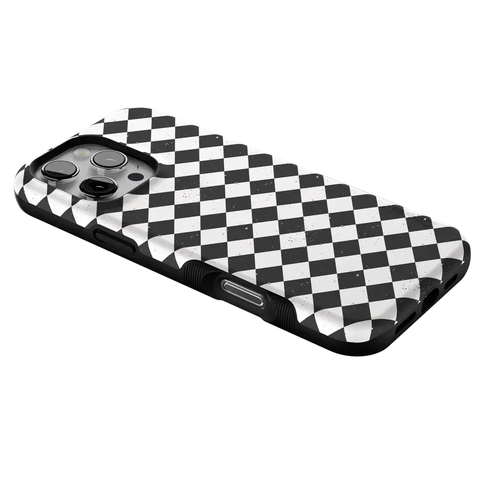 Salem's Hex | Black & White Checkered Case - Bansusa