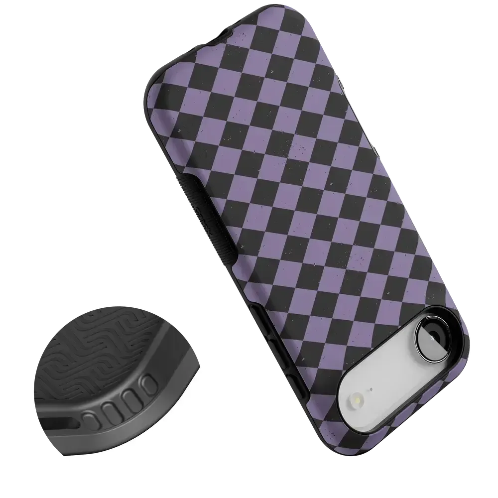 Midnight Hex | Purple Checkered Case - Bansusa