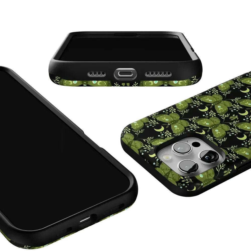 Mystic Moths | Green Twilight Case - Bansusa