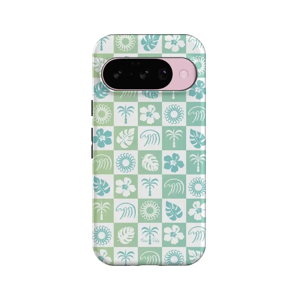 Coastal Checkers | Pura Vida Case - Bansusa