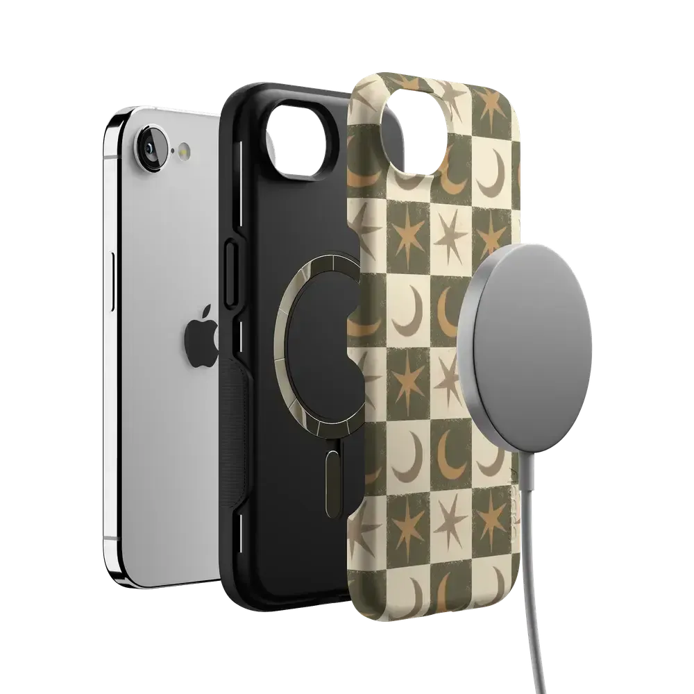 Mystic Moonstar | Green Celestial Case - Bansusa