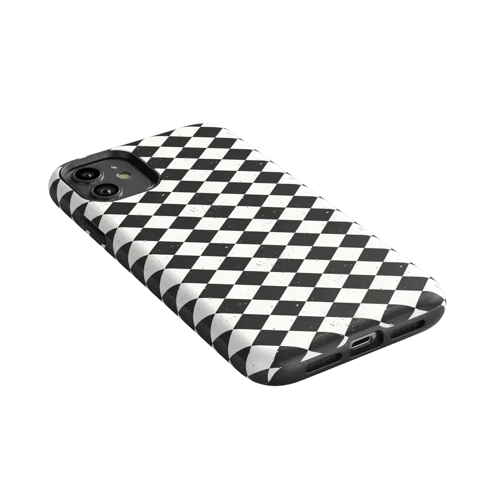 Salem's Hex | Black & White Checkered Case - Bansusa