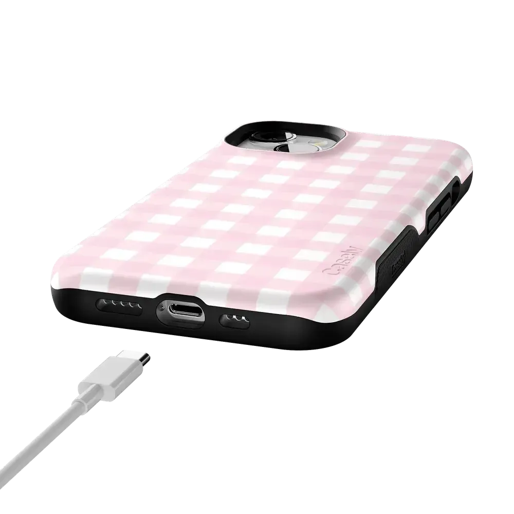 Pink Plaid | Sunday Best Case - Bansusa