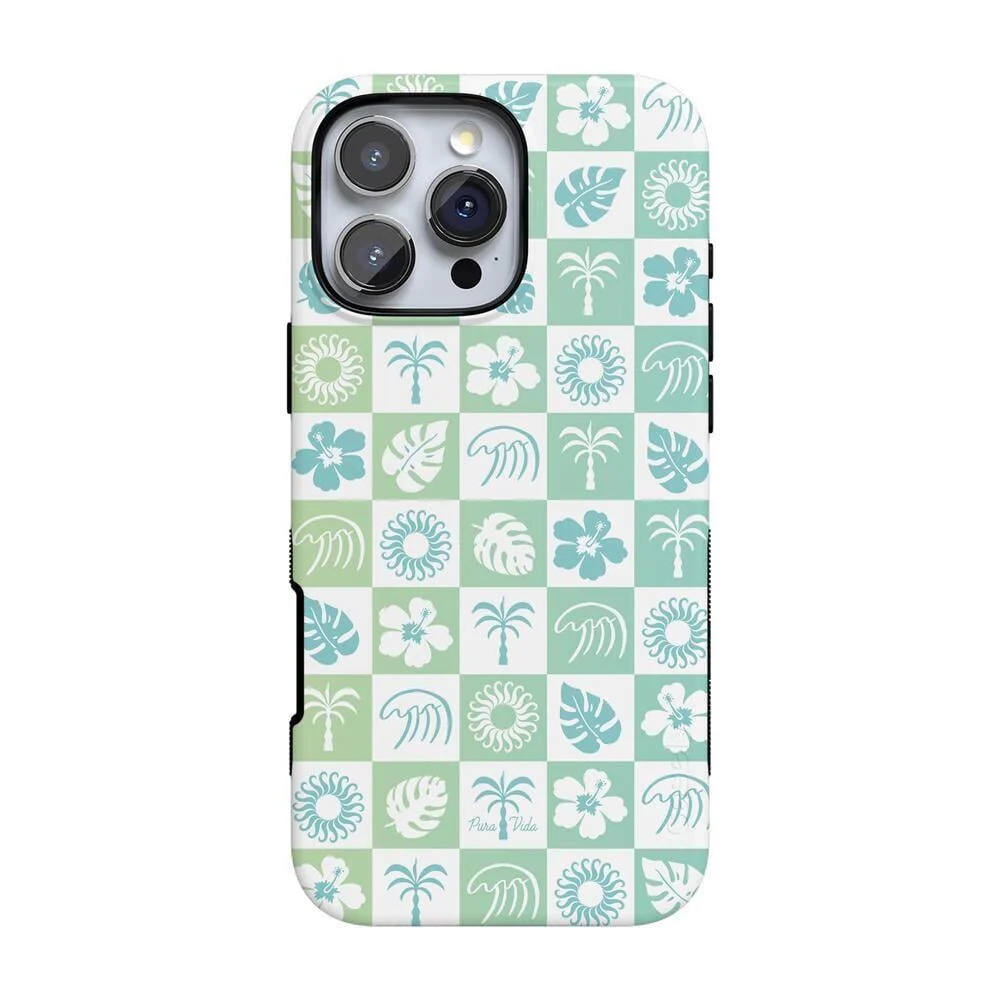 Coastal Checkers | Pura Vida Case - Bansusa