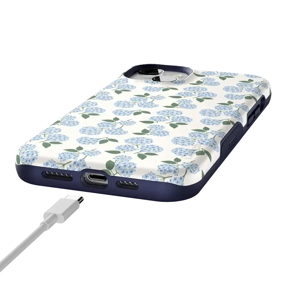Nantucket Cottage | Blue Hydrangea Case - Bansusa