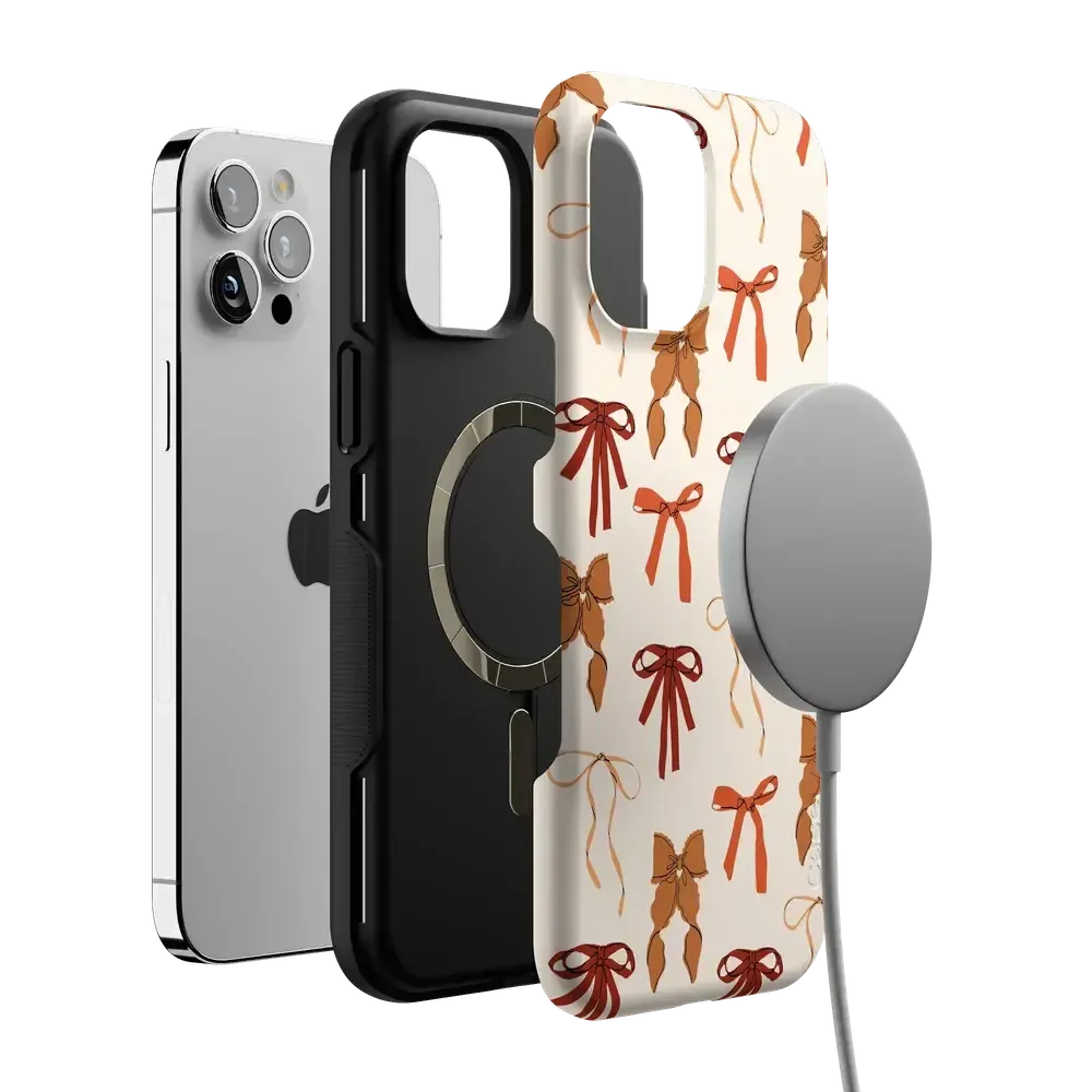 Fall Girlie | Pumpkin Spice Bows Case - Bansusa