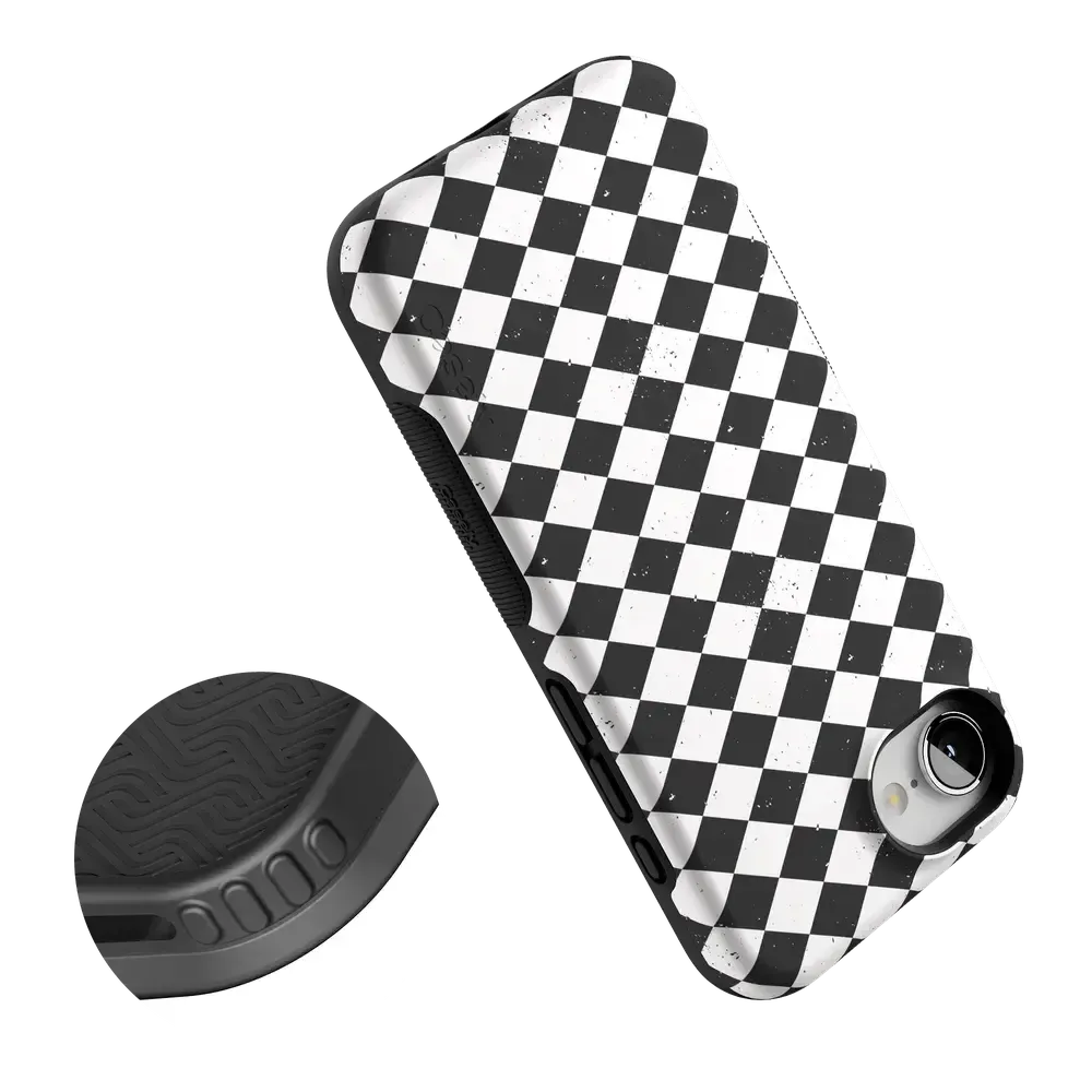 Salem's Hex | Black & White Checkered Case - Bansusa