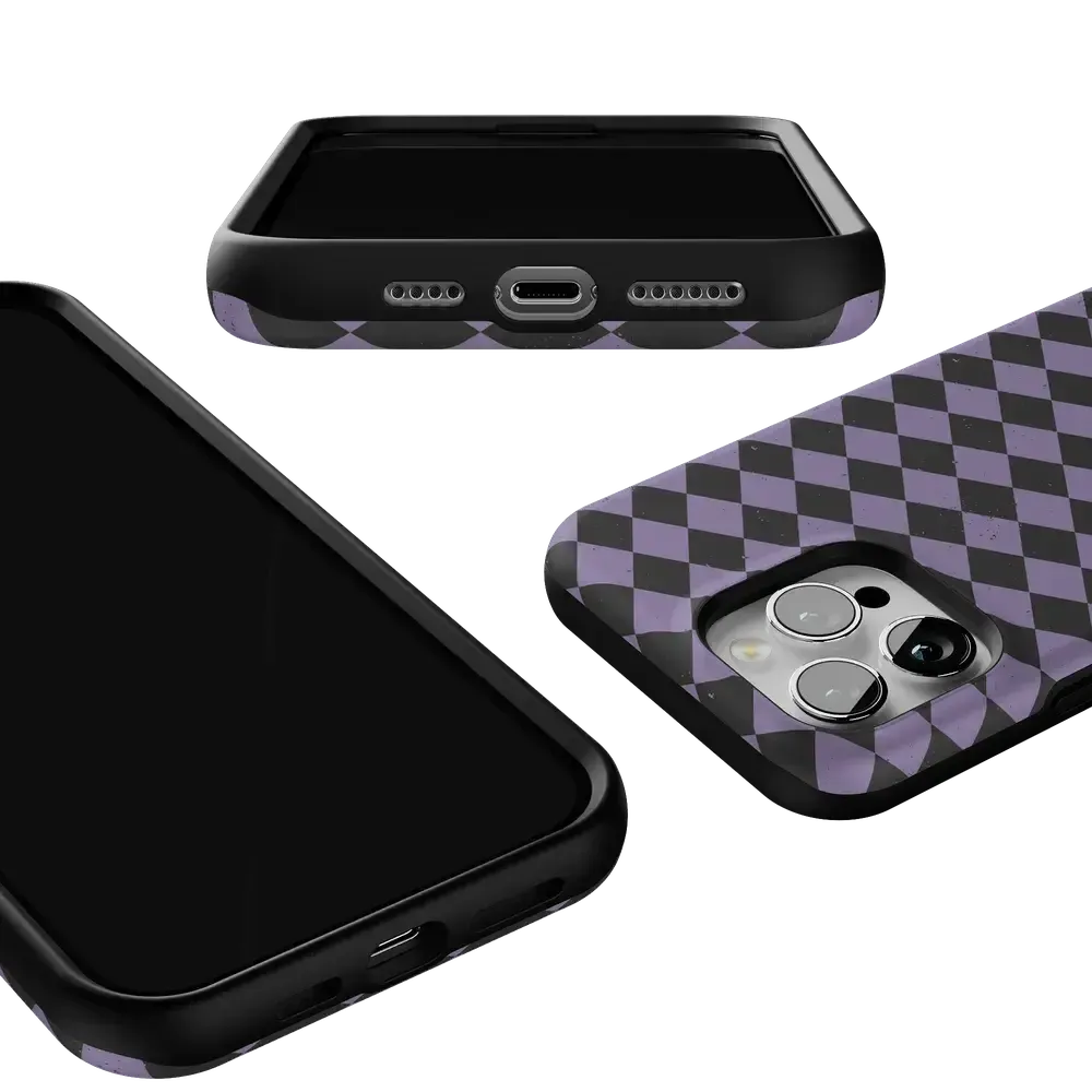 Midnight Hex | Purple Checkered Case - Bansusa