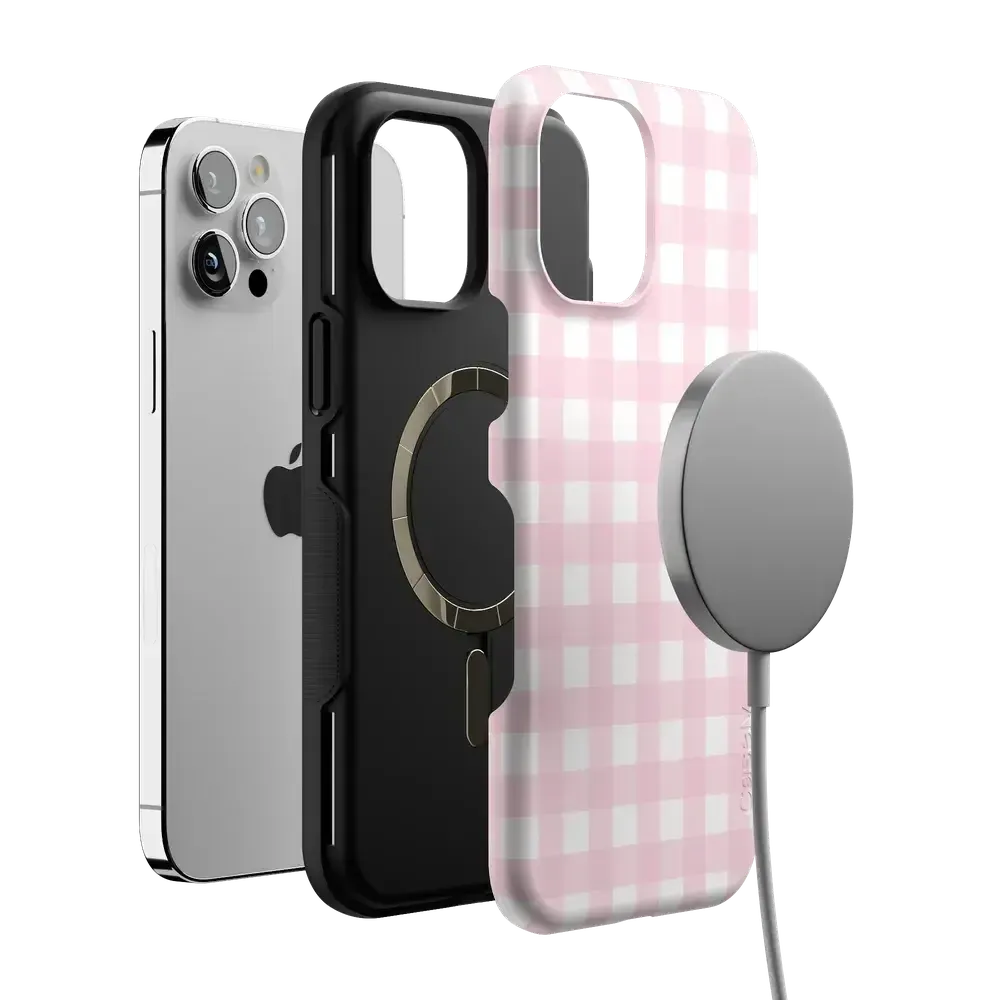 Pink Plaid | Sunday Best Case - Bansusa