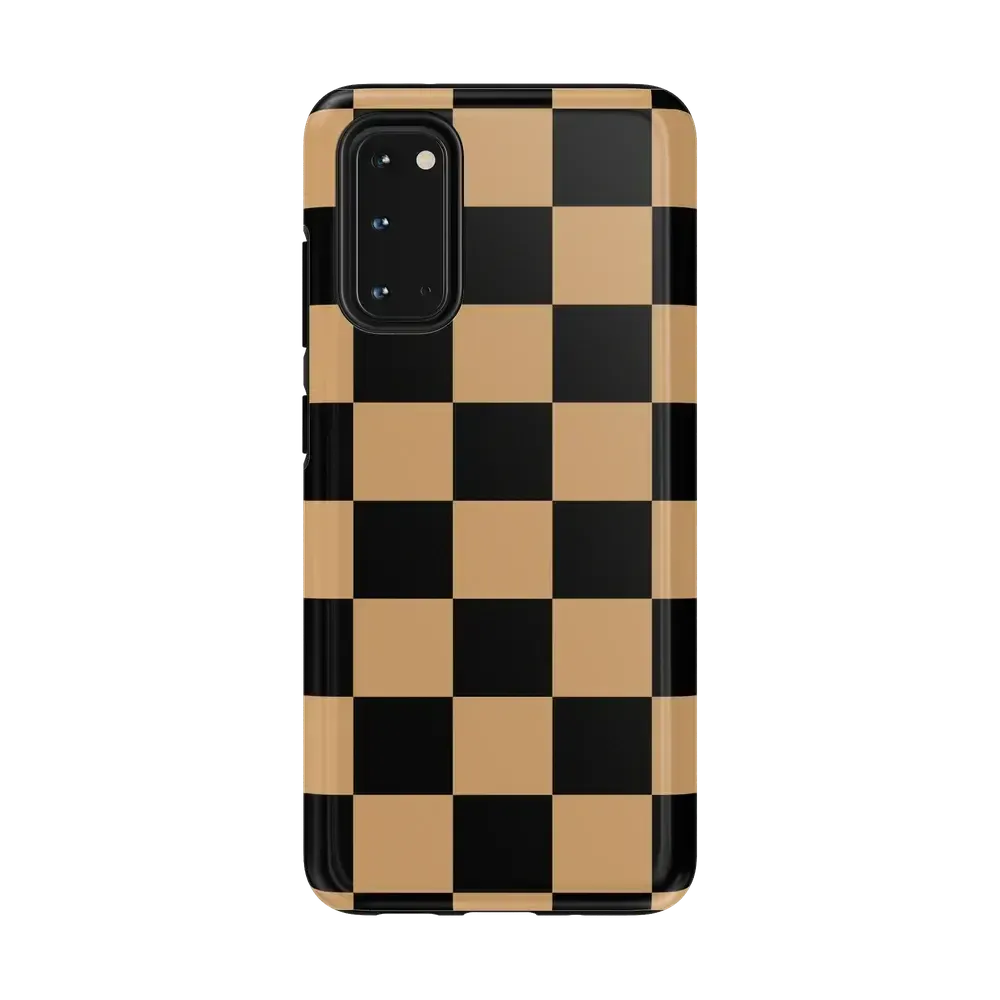 Fit Check | Black & Brown Checkerboard Case - Bansusa