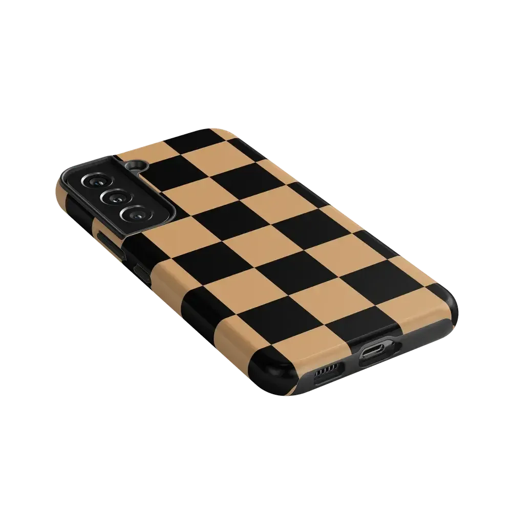 Fit Check | Black & Brown Checkerboard Case - Bansusa