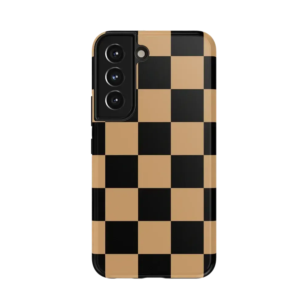 Fit Check | Black & Brown Checkerboard Case - Bansusa