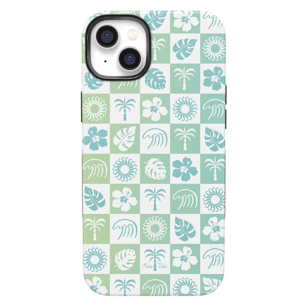 Coastal Checkers | Pura Vida Case - Bansusa