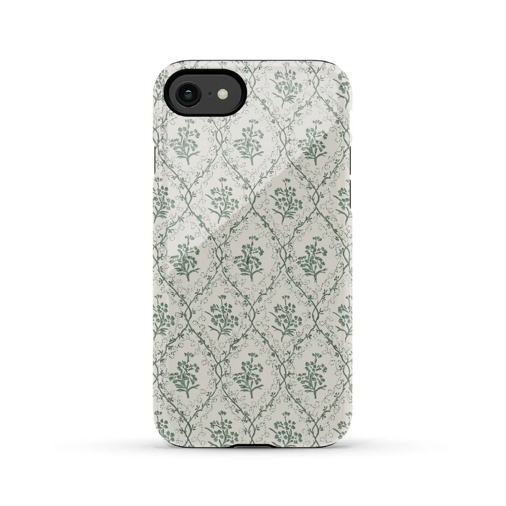 Sage Tapestry | Floral Vines Case - Bansusa