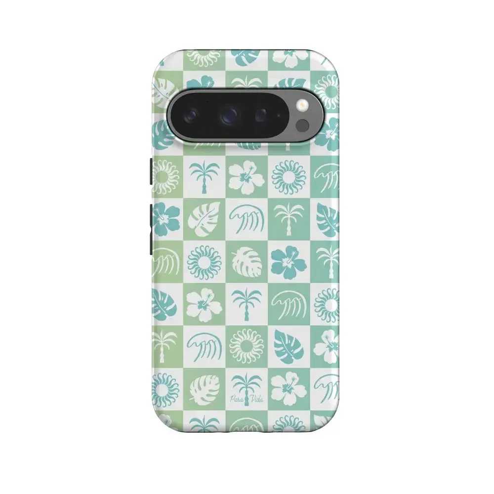 Coastal Checkers | Pura Vida Case - Bansusa