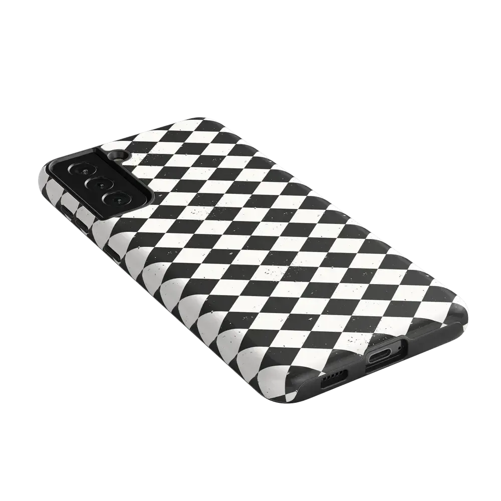 Salem's Hex | Black & White Checkered Case - Bansusa