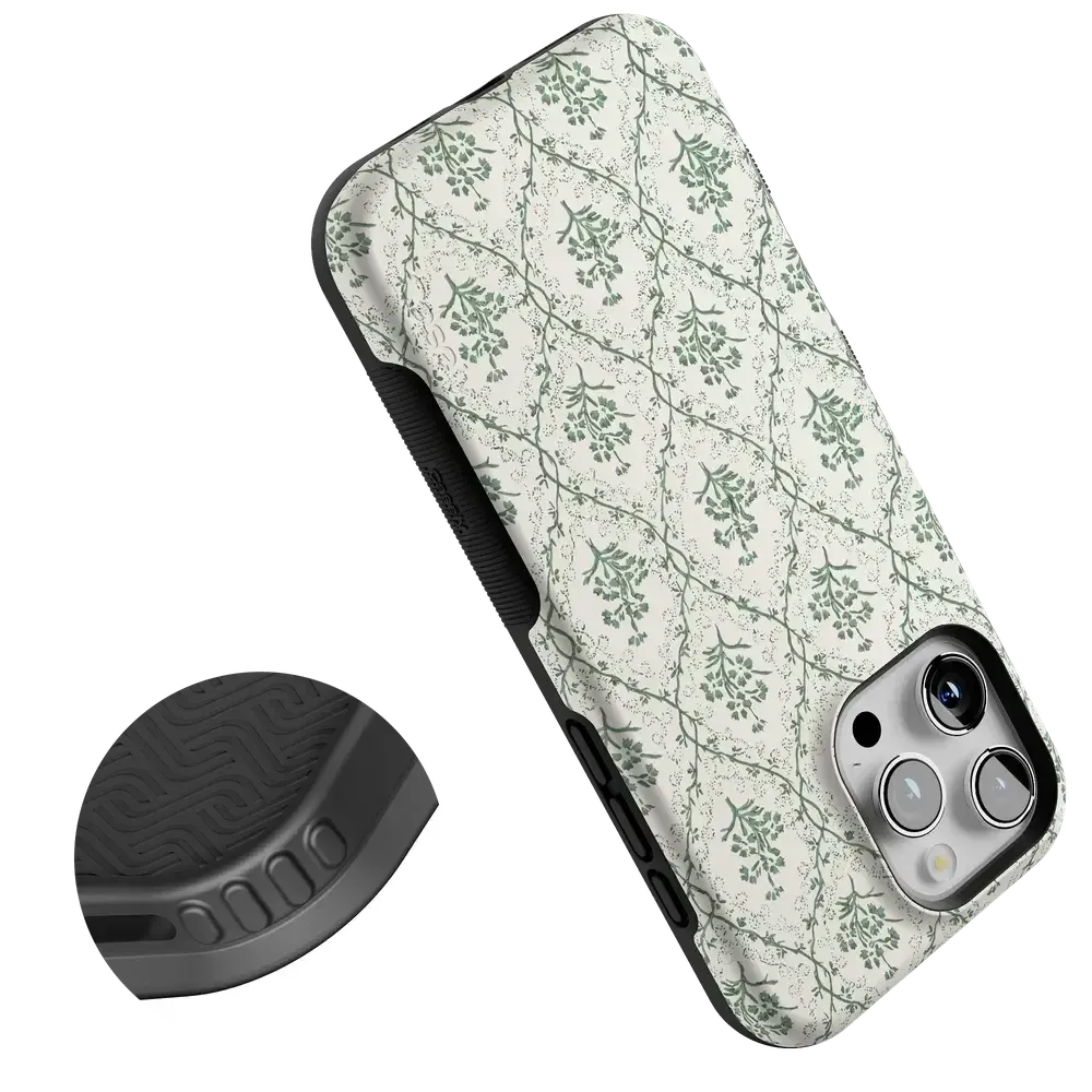Sage Tapestry | Floral Vines Case - Bansusa
