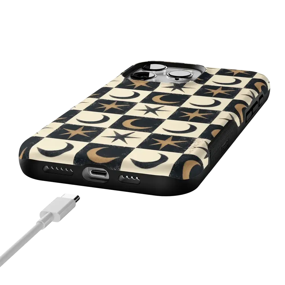 Mystic Moonstar | Black Celestial Case - Bansusa