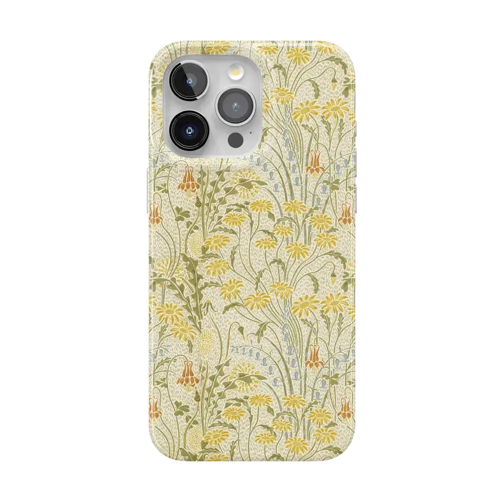 Boho Blooms | Golden Floral Case - Bansusa