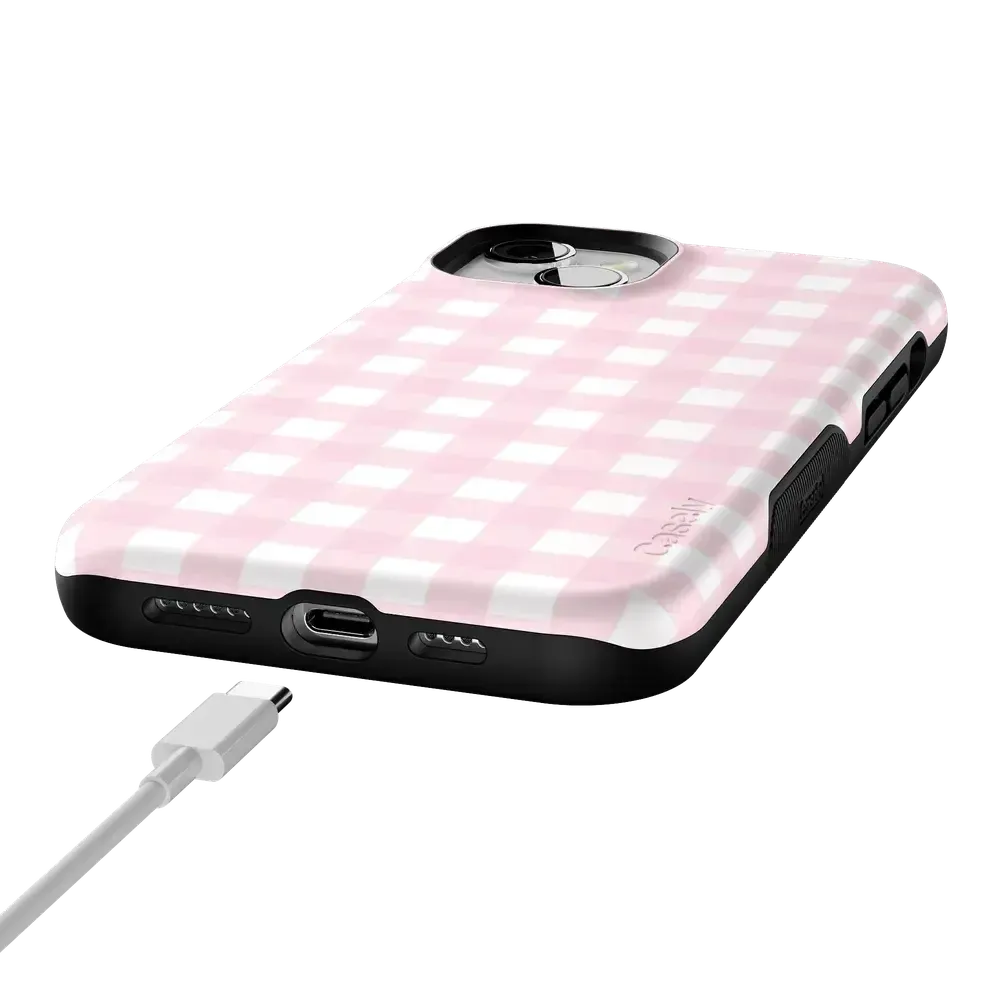 Pink Plaid | Sunday Best Case - Bansusa