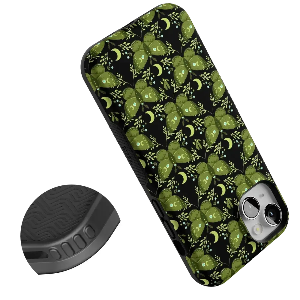 Mystic Moths | Green Twilight Case - Bansusa