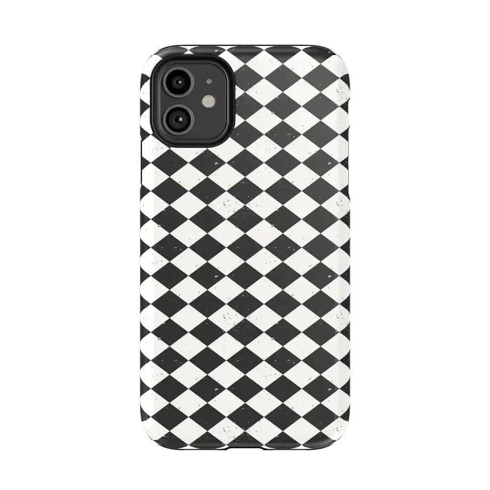 Salem's Hex | Black & White Checkered Case - Bansusa