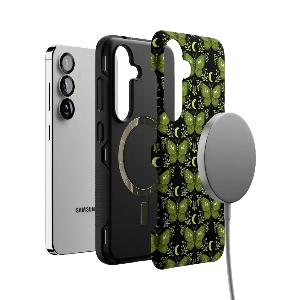 Mystic Moths | Green Twilight Case - Bansusa