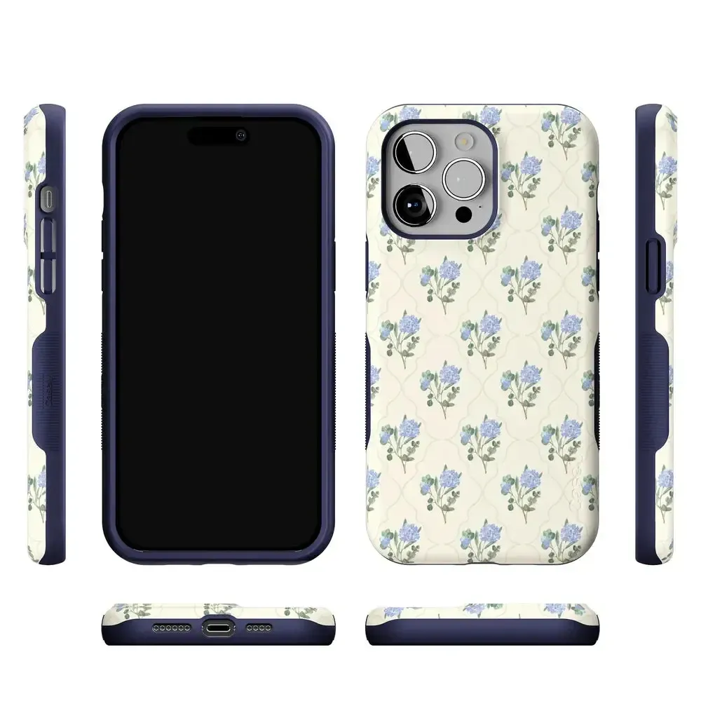 Vintage Garden | Blue Hydrangea Case - Bansusa