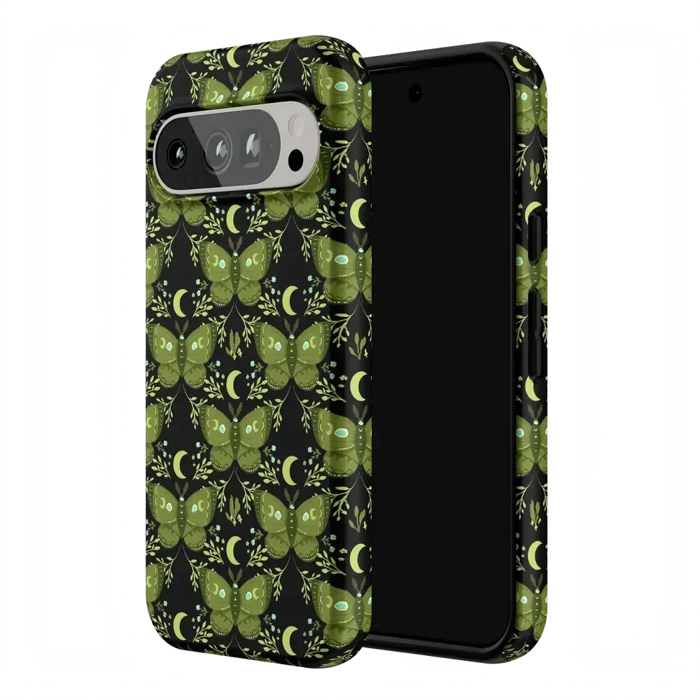 Mystic Moths | Green Twilight Case - Bansusa