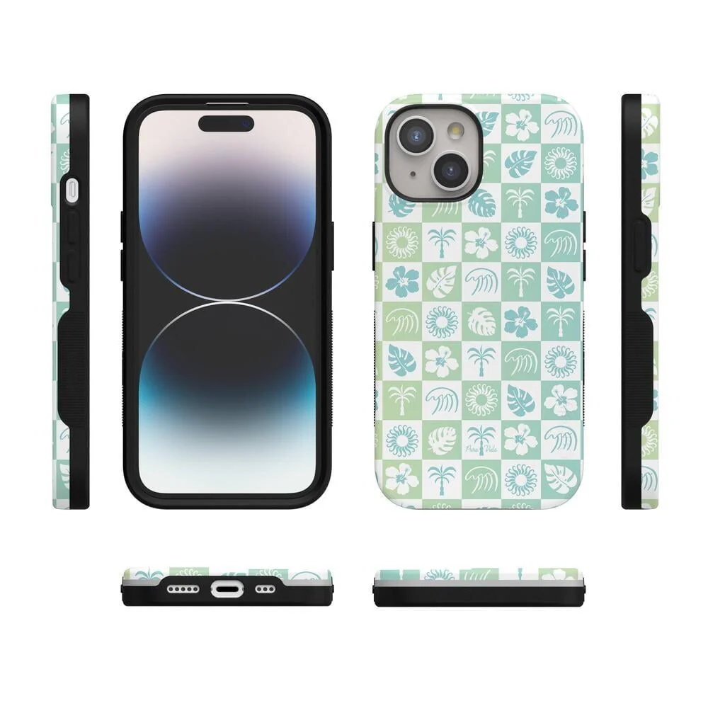 Coastal Checkers | Pura Vida Case - Bansusa
