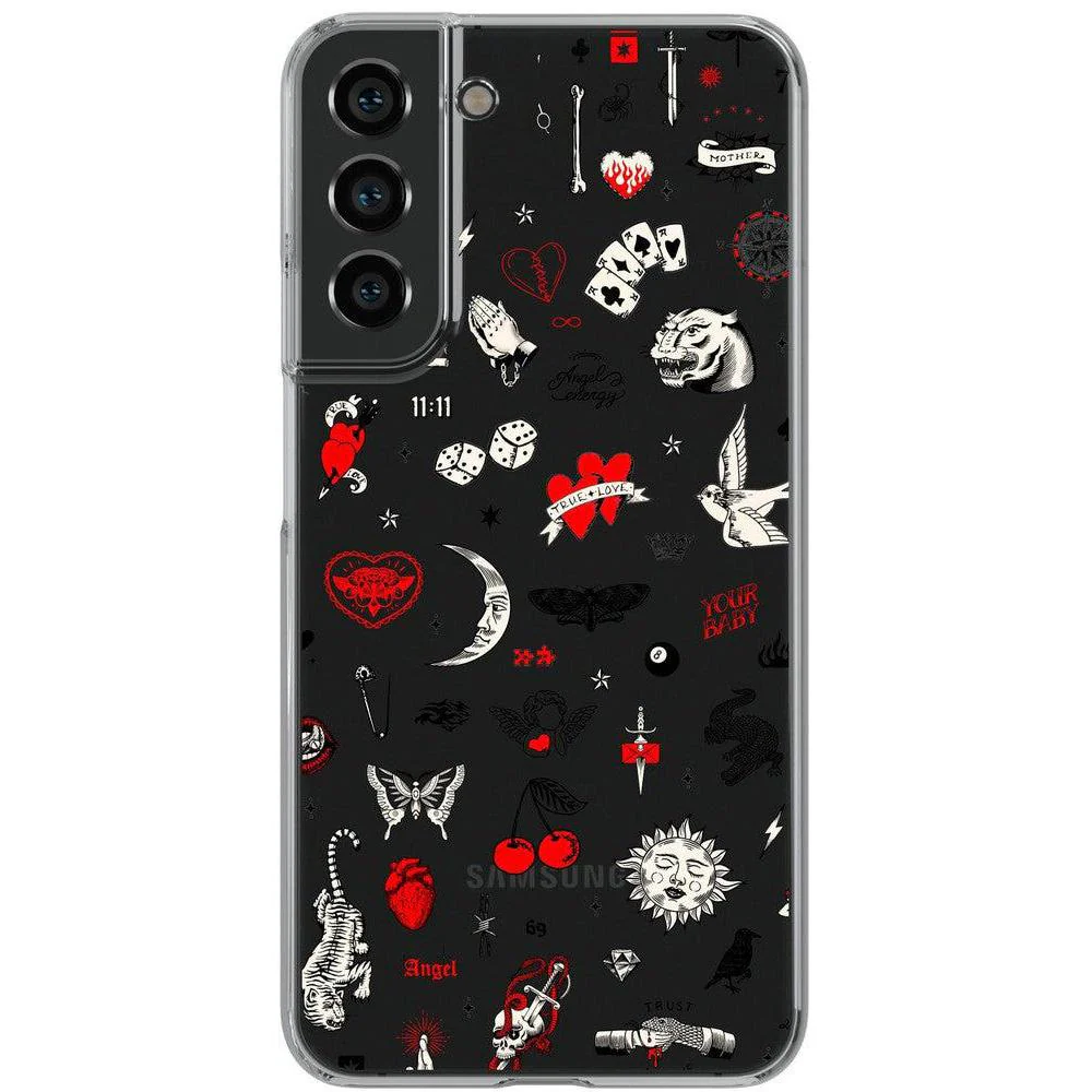 Not a Phase | Clear Flash Tattoo Case - Bansusa