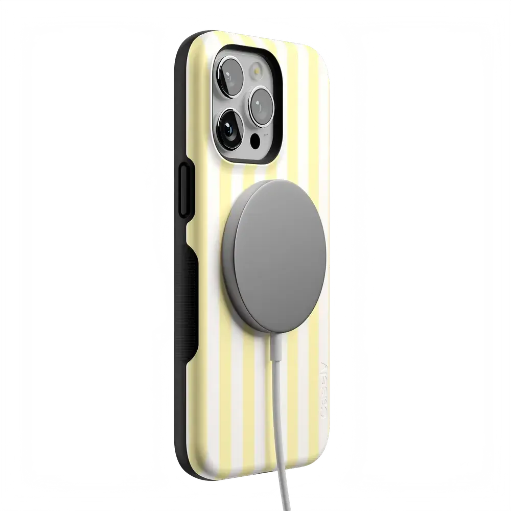 Butter Yellow Stripes | Sunday Best Case - Bansusa