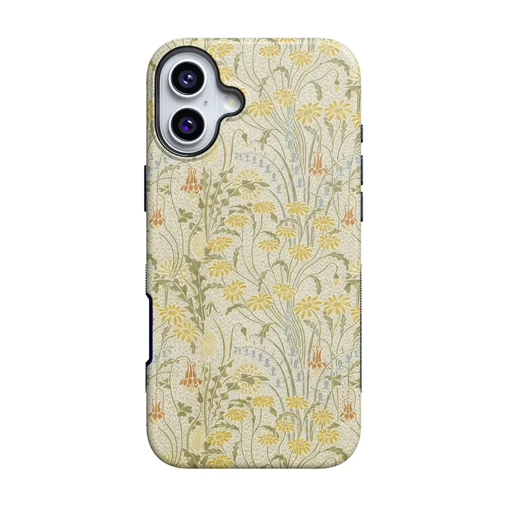 Boho Blooms | Golden Floral Case - Bansusa