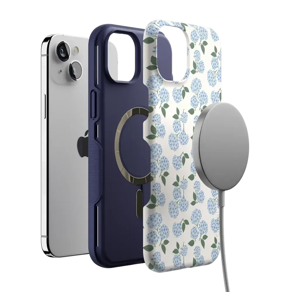 Nantucket Cottage | Blue Hydrangea Case - Bansusa