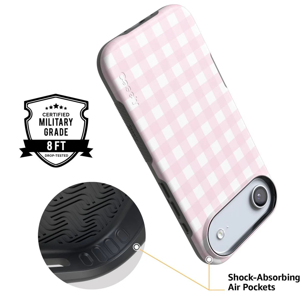 Pink Plaid | Sunday Best Case - Bansusa