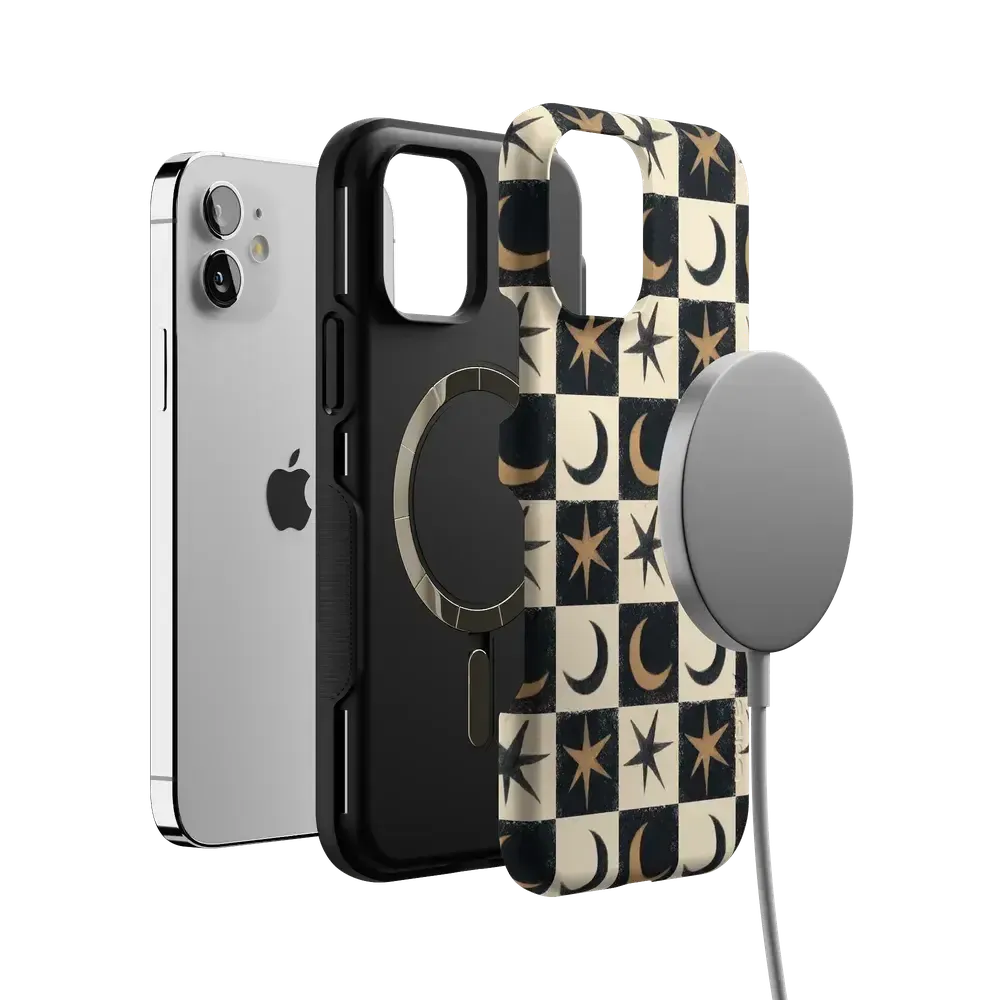 Mystic Moonstar | Black Celestial Case - Bansusa