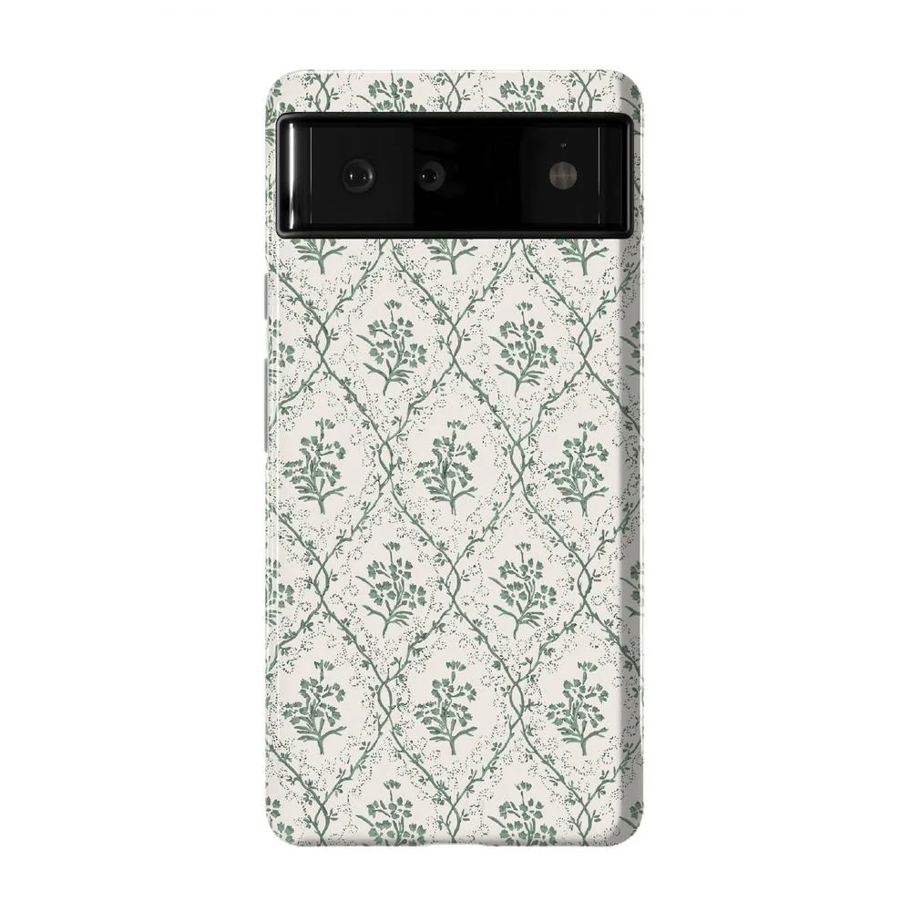 Sage Tapestry | Floral Vines Case - Bansusa