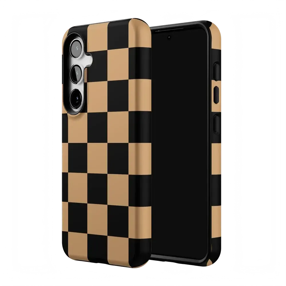 Fit Check | Black & Brown Checkerboard Case - Bansusa