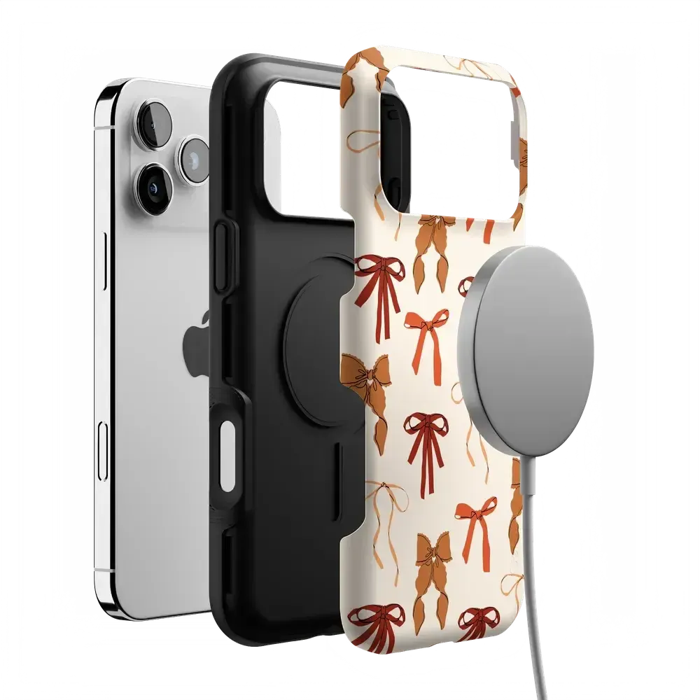 Fall Girlie | Pumpkin Spice Bows Case - Bansusa