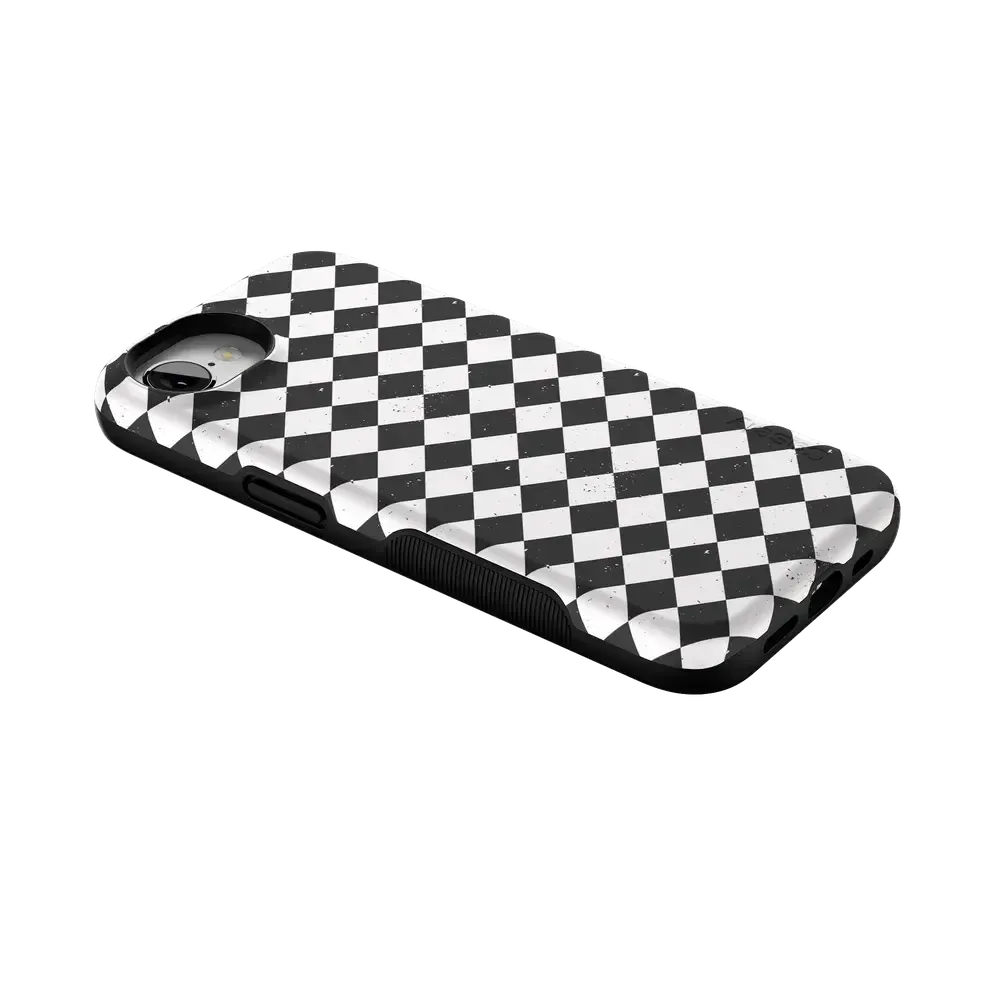 Salem's Hex | Black & White Checkered Case - Bansusa