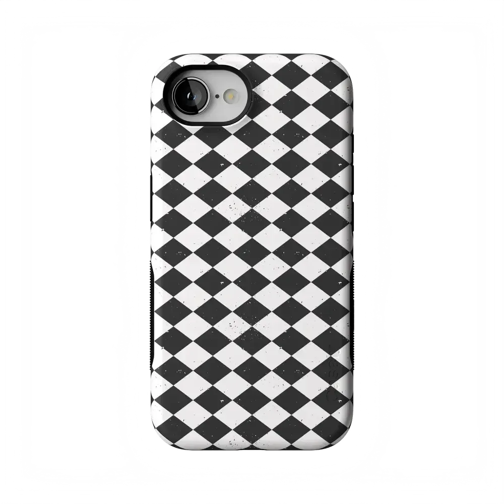 Salem's Hex | Black & White Checkered Case - Bansusa
