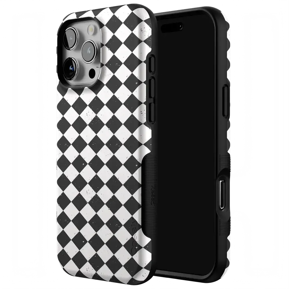 Salem's Hex | Black & White Checkered Case - Bansusa