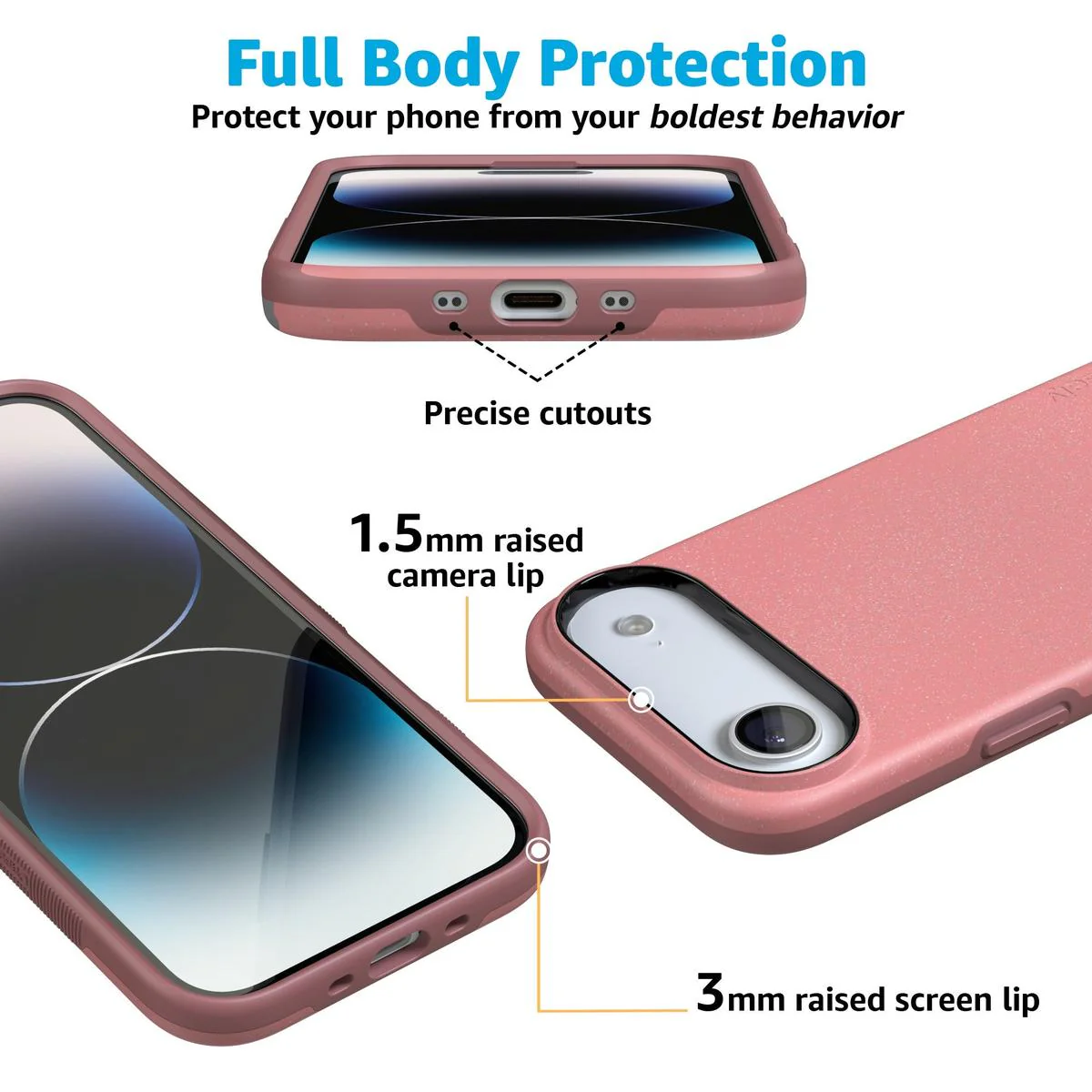 Starfish Wishes | Coral Pink Shimmer Case - Bansusa