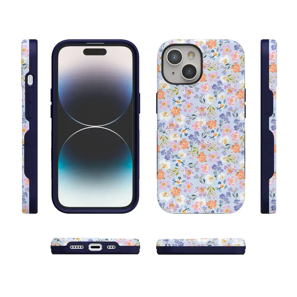 Poppy Meadows | Pastel Floral Case - Bansusa