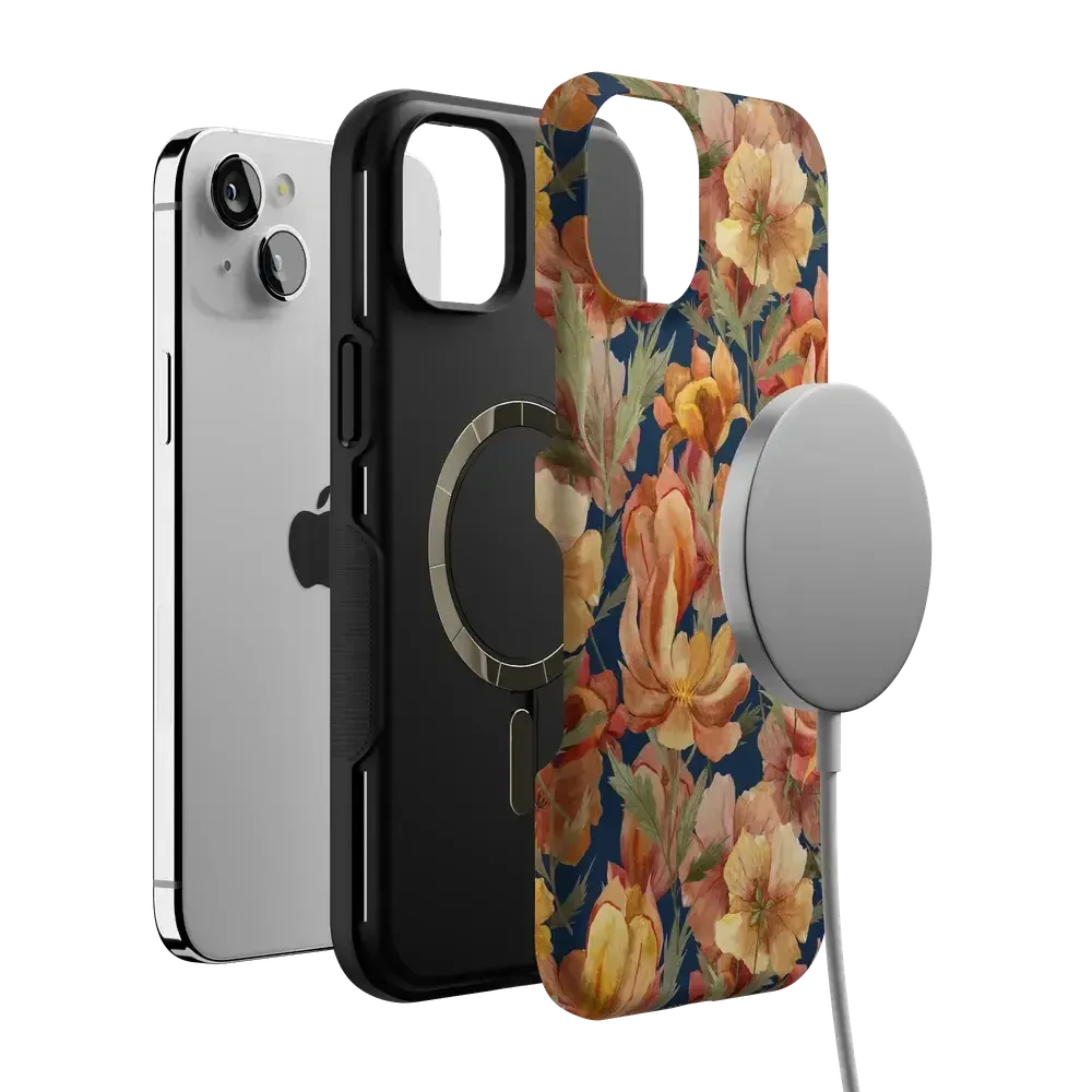 Fallen Gold | Antique Floral Case - Bansusa