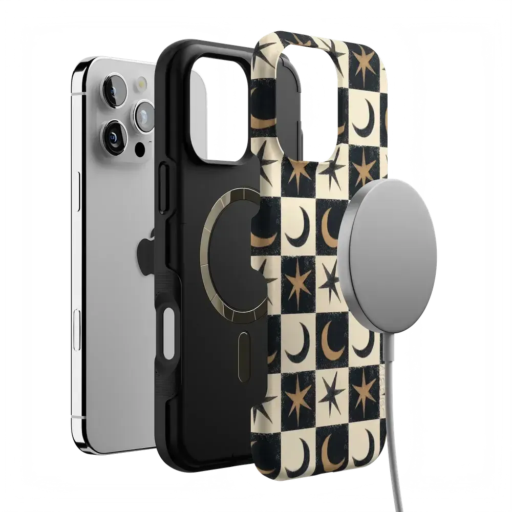 Mystic Moonstar | Black Celestial Case - Bansusa