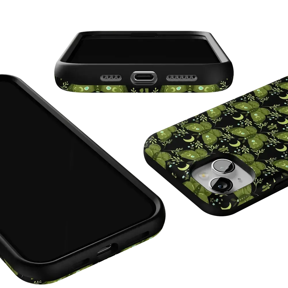 Mystic Moths | Green Twilight Case - Bansusa