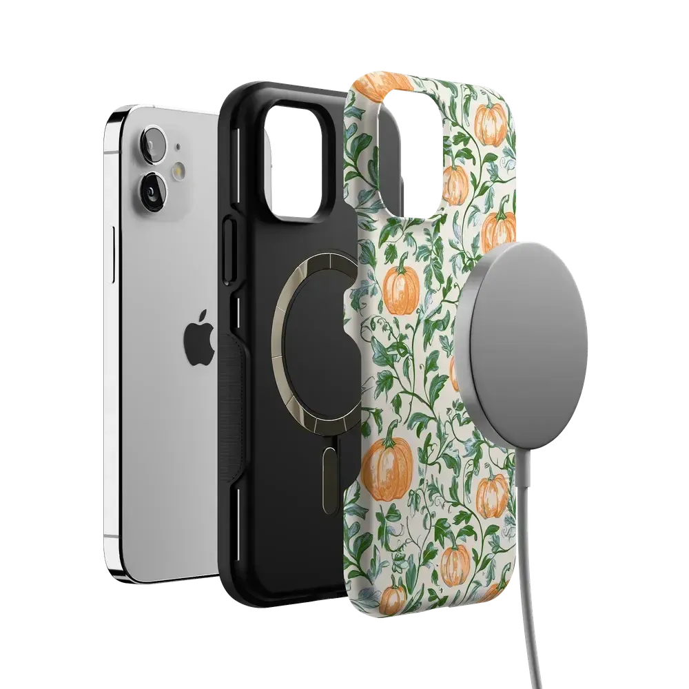 Pumpkin Patch | Green Vines Case - Bansusa