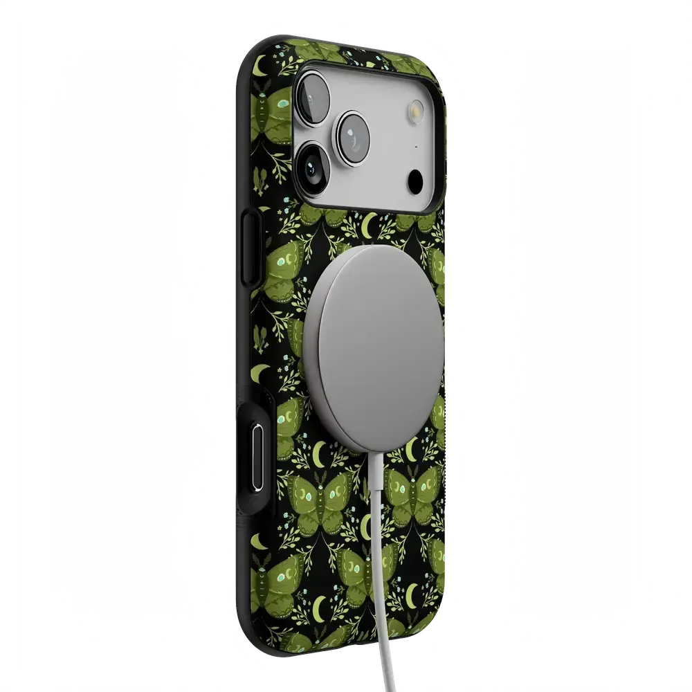 Mystic Moths | Green Twilight Case - Bansusa